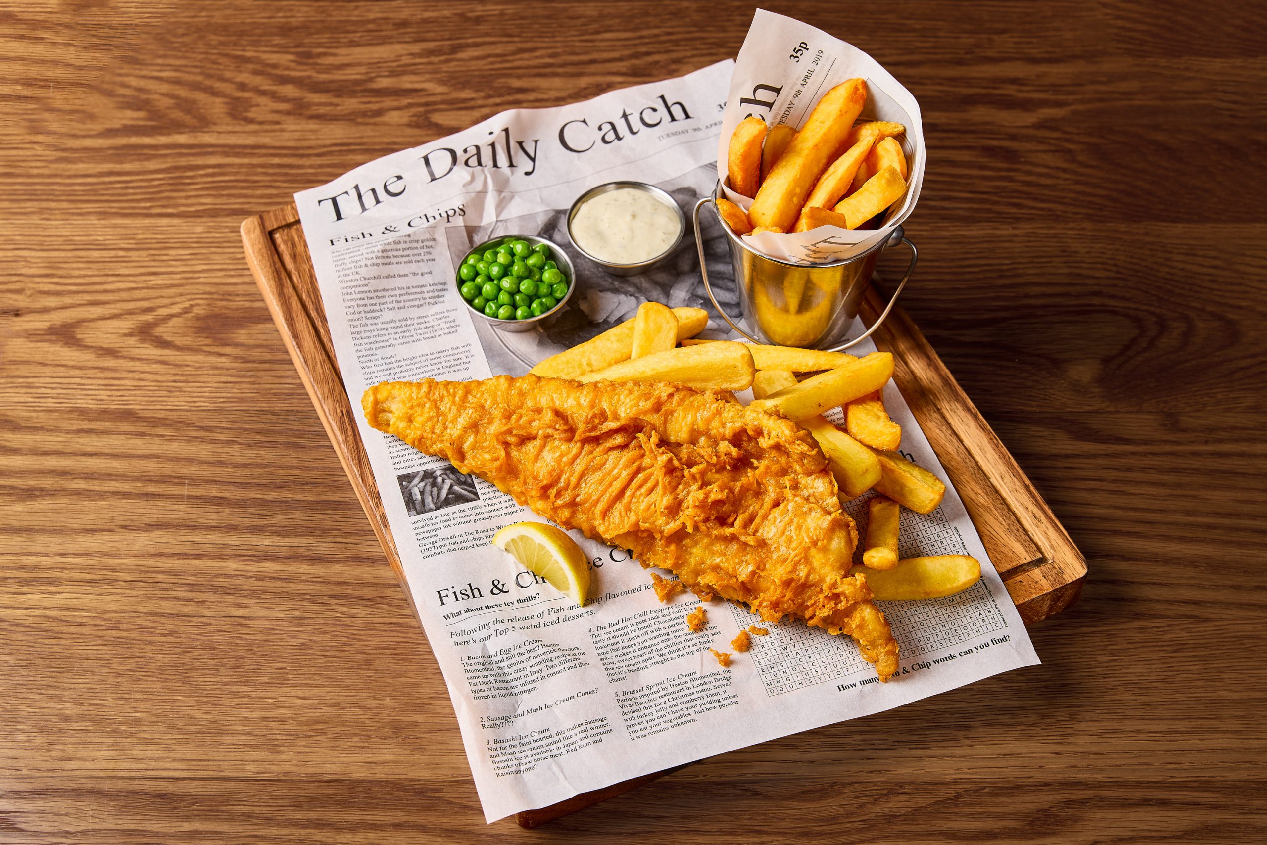 Fish & Chips £14.95