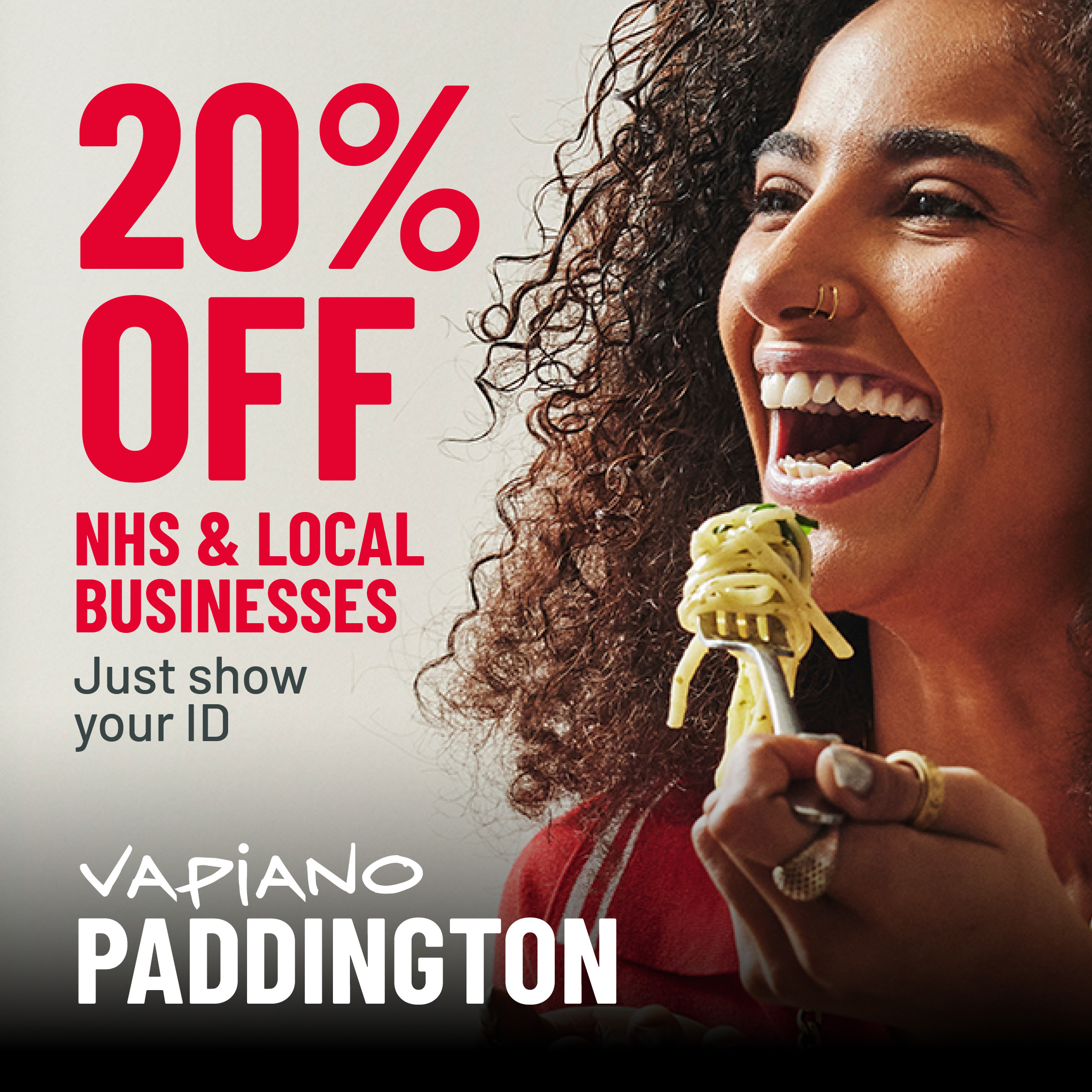 Paddington 20% off NHS discount_socials